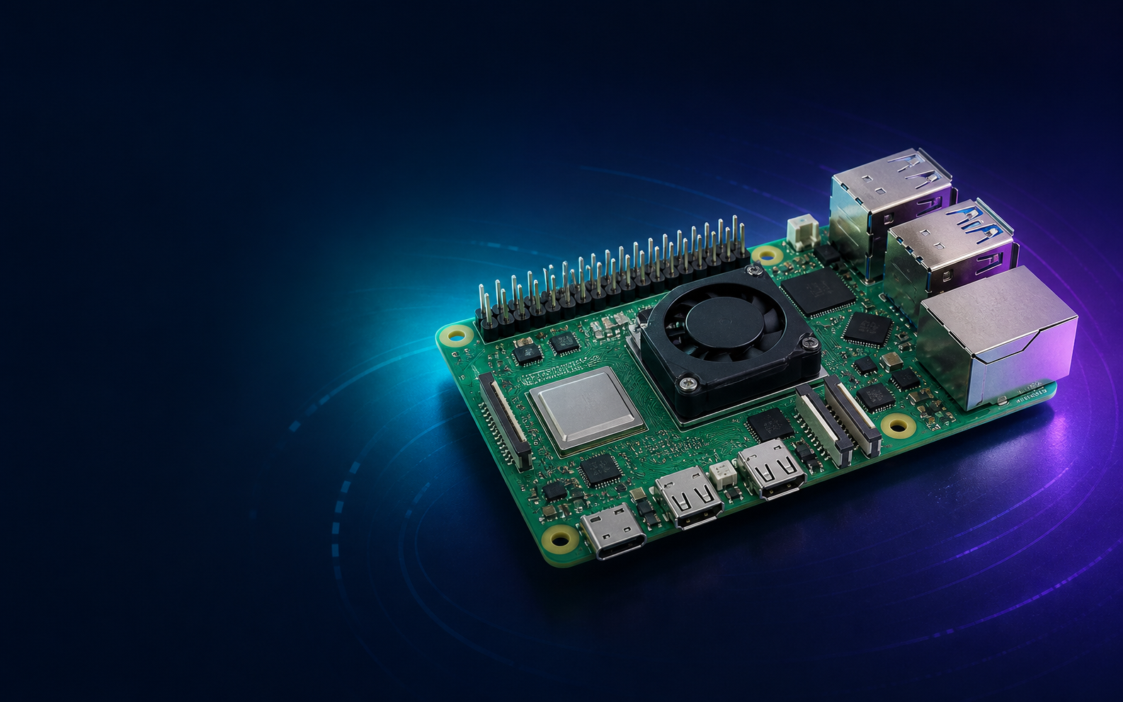 Vi-Box의 연산 코어인 Raspberry Pi 5 보드